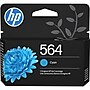 HP 564 Cyan Standard Yield Ink Cartridge, Prints Up to 300 Pages (CB318WN#140)~#|#~368C4FD2-C7A2-48CE-B430480DDC1A493C_sc7