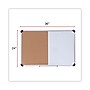 Universal Cork & Dry Erase Dry-Erase Whiteboard, Plastic Frame, 3' x 2' (UNV43743)~#|#~36A9DD96-36C1-41AC-BE5492A96632292E_sc7