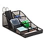 Mind Reader 7-Compartment Metal Countertop Organizer, Black (COMP7MESH-BLK)~#|#~36AD104E-899B-407F-BEFFF5C03C2D6D51_sc7