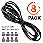Teachers Choice Extension Cables for Handheld Game Buzzer System, 15 ft., Black, 8/Pack (NWHTCFT1751)~#|#~36B2B3AA-026C-4409-91EAB6AB76CF3CBE_sc7