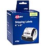 Avery Thermal Shipping Labels, 4" x 6", White, 220 Labels/Roll, 1 Roll/Box (4156)~#|#~36B467CE-4BDE-4411-8261001D0FC7164B_sc7