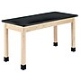 Diversified Woodcrafts School Classroom Rectangular Science Lab Table, 54" x 24", Light Hardwood (P7202BM30N)~#|#~36C467DF-0813-49E6-8B4DF16F3F6FB5CC_sc7