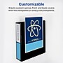 Avery Heavy Duty 2" 3-Ring View Binder, Slant Ring, White, 4/Pack (79790)~#|#~36C5058C-52E2-4D37-86D4D04154C80256_sc7