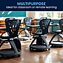 Flash Furniture Plastic Mobile Desk Chair, Dark Gray (YUYCX019DG)~#|#~36C73933-DA04-472D-8BFA4DDE10E5D6BF_sc7