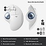 Logitech ERGO M575 For Business Wireless Ergonomic Trackball Mouse, Off White (910-007028)~#|#~37252168-23F5-4E4E-97B3BC1963C090CA_sc7