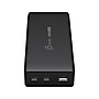 j5create 185W USB-C/USB-A 3-Port GaN PD Charger, Black (JUP37185)~#|#~372B3F8F-15EF-4097-8297A0BA47D4F41A_sc7