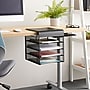 Safco Onyx 4-Compartment Hanging Steel Mesh Organizer, Black (SAF3242BL)~#|#~37324FC2-8BC9-45E6-894CEAE486D97AE4_sc7