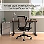 Staples Essentials Ergonomic Fabric Swivel Task Chair, Black (UN56947)~#|#~373AD9F2-0FD4-486B-B9D5C6FCA437DD35_sc7
