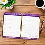2027 BrownTrout Crackled Blush 6.5" x 7.8" Calendar Year Weekly Standard Planner, Purple (9798330709328)~#|#~37722EDA-B555-4440-934023EBF3894CA4_sc7