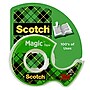 Scotch Magic Invisible Clear Tape with Dispenser, 0.75" x 8.33 yds., 1" Core (105)~#|#~377290D0-C87F-4735-BCF65E660C7E8673_sc7