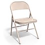 Staples® Metal Office Stacking & Folding Chair, Taupe, 4/Pack (51503)~#|#~3773941B-04A5-426A-8AD6F0F83CDB4BD7_sc7