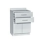 Viva Comfort 36"H x 24"W Exam Room Medical Cabine, 2-Drawers, Gray (ADIME902-24-GRY)~#|#~378D2529-675A-4A03-97ACA67B747D4C77_sc7