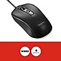Staples TECH Ambidextrous Optical USB Mouse, Black (ST62598)~#|#~378EB4C7-5639-411C-9626FDE71A3E7926_sc7
