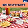 Perk 12 Oz Paper Hot Cups, 500 Count Bulk Disposable Coffee Cups for Hot Beverages, White/Blue~#|#~3792F599-DA75-44D5-B9E315346F806393_sc7