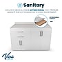 Viva Comfort 36'' H x 48" W Exam Room Medical Cabinet with 48" W Wall Cabinet, 4 Doors, 2 Drawers, Gray (90248NS-GRY-WAL)~#|#~37A39E21-4824-4D31-BBB36A91D3597FA7_sc7