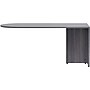 Lorell Essentials 29"H x 66"W Desk Peninsula, Weathered Charcoal (LLR69593)~#|#~37EF4C10-408A-49EE-9FB7894770F9243E_sc7