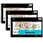 Canson Artist Series Montval 15" x 10" Wire Bound Watercolor Sketch Pad, 12 Sheets/Pad, 3/Bundle (MCXC100511059-3)~#|#~37F6B40A-1AED-4F31-AC0409AA3849CAC9_sc7