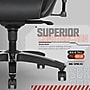 Sharper Image SGX300 Ergonomic Racing Gaming Chair, Black (52914-BLKWHT)~#|#~38043123-91D4-492D-9B1FEC2124619017_sc7