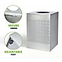 Alpine Industries Stainless Steel Trash Can, 40 Gallon, Silver (ALP438-40-SS-MK)~#|#~380F89AF-BC82-46EA-9B54A0DE2D33F6A0_sc7