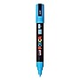 POSCA PC-5M Water Based Paint Marker, Reversible Medium Tip, Light Blue, 3/Pack (UBCPC5MLBLUE-3)~#|#~38123B94-2CAA-4667-81C4C6CD3AB5A133_sc7