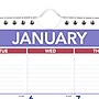 2027 AT-A-GLANCE 15" x 12" Monthly Wall Calendar, White/Purple (PM8-28-27)~#|#~3816FE4B-2BAB-427F-A5653CEB81B16992_sc7