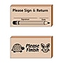 Creative Shapes Etc. Teachers Helper Stamps, 1.25" x 2.5", Multicolored, 4/Set (SE-2071)~#|#~3826FECF-E70F-44EA-B22CB58BB2E46FD2_sc7