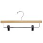 Nahanco 14" Wood Ladies' Flat Skirt/Slack Hanger, Natural Lacquered, 100/Box (6214RCCH)~#|#~385392F7-7EDE-48A0-B0B81DAA2B03464E_sc7
