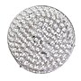 Lalia Home Glam 2 Light 12 Inch Round LED Flush Mount, Chrome (LHM-2003-CH)~#|#~3853DBD1-C8C2-49EC-8D1E8191600AF4B6_sc7
