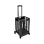 Mount-It! Mixed Materials Mobile Utility Cart, Black (MI-906)~#|#~38621CC9-07BB-402F-87E88BA04AFC767D_sc7