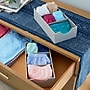 Household Essentials 3" Hard‑Sided Narrow 3‑Section Drawer Organizer Tray, Gray, 2/Set (HH7474-1)~#|#~387A665C-5210-4A4E-9B0B8C7BAD1BBFD7_sc7