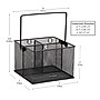 Mind Reader Metal Countertop Utensil Organizer, Black, 2/Pack (2MESHBASK)~#|#~387D8D40-D328-4DFA-8F476EF61197B5C4_sc7