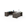 Boss Office Products 71" U-Shaped Desk with File Pedestal, Driftwood (GROUPA3-DW)~#|#~388CF0FD-9BEA-4406-A23E07FA92C5D0E0_sc7