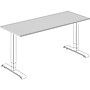Lorell 24”W x 60”D 1” Thickness Rectangle Table Top, Melamine, Gray (LLR62596)~#|#~3890F4A2-6DB9-46DA-B9599E5E1B6ADF1D_sc7