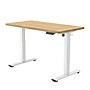 FlexiSpot E2 48''W Electric Rectangular Adjustable Standing Desk, Maple/White (E2W4824M)~#|#~38C5DEDC-CA34-42ED-BEBD4E09F422E4C7_sc7