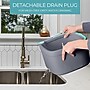 True & Tidy TrueClean Microfiber Spin Mop & Bucket Kit, Gray/Teal (SPIN-800 GRAY)~#|#~38DD1FDC-046C-4BE0-B2B935EE5EE36878_sc7