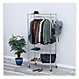 Alera® Wire Shelving Garment Rack, 30 Garments, 36w x 18d x 75h, Silver~#|#~39003A06-09AE-4AAD-B1BCB67F68E5E2FD_sc7