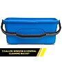 Gritt Commercial Plastic Squeegee Bucket, 3-Gallon, Blue, 12/Carton (GRI183)~#|#~3911D5A2-D7CF-425C-855E62C6E2AEBEFF_sc7