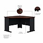 Bush Business Furniture Cubix 48"W Corner Desk, Hansen Cherry/Galaxy (WC90466A)~#|#~391A0267-3A89-4E40-9B09E7EDD07F2EE2_sc7