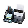Mind Reader 7-Compartment Metal Desk Organizer File and Accessory Storage, Black (JOEORG-BLK)~#|#~391E5B3C-238E-4587-A40A287C170F051E_sc7