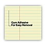 Universal Glue Top Writing Pad, 8 1/2" x 11", Narrow Ruled, 50 Sheets/Pd, 12/Pk~#|#~3938A46D-A8B4-4F5D-AE80A01F2DDD9A35_sc7