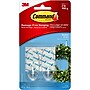 Command Medium Oval Hooks, 2 lb., 2/Pack (17091CLR-ES)~#|#~39393062-CAE5-493C-AF20E64949195108_sc7