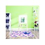 Deflect-O FashionMat Lazy Daisies Hard Floor Chair Mat, Low-Pile, Multicolor (DEFCM3540LD)~#|#~394C1A1F-974A-4E0B-A6E386A8625C0505_sc7