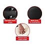 Staples Ergonomic Memory Foam Back Cushion, Black (ST63335)~#|#~396B761D-7EE8-48C9-9579DEFDD0C10B69_sc7