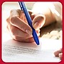 TRU RED™ Retractable Quick Dry Gel Pens, Medium Point, 0.7mm, Blue, Dozen (TR54499-CC)~#|#~39705AF8-F03C-4D02-95AEE02BE1B21A7A_sc7