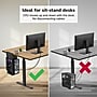 Mount-It! Heavy-Duty Clamp-On CPU Mount for Mid & Full Tower PCs, Holds up to 66 lbs., Matte Black (MI-7159)~#|#~3975D4B2-1683-4A5A-BEB8EE24574D5354_sc7
