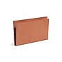 Smead Extra Wide 30% Recycled Reinforced File Pocket, 3" Expansion, Legal Size, Dark Brown/Redrope, 10/Box (74681)~#|#~39B03A3D-FD40-43A3-8638EE432BA96DF5_sc7