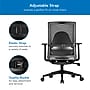 Mount-It! Ergo Collection Memory Foam Curved Back Support, Black (MI-1105)~#|#~39B22003-173D-41DE-8D2FDDCFB2E6CF8F_sc7