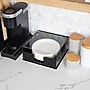 Mind Reader Plastic Paper Plate Holder Covered Dispenser with Lid, Black/Clear (PSTOR-BLK)~#|#~39B33193-F3FD-40F5-BFE342235C266E0C_sc7