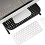 Mind Reader Ventilated Monitor Stand, Holds up to 44 lbs., Metal, Black, 2/Pack (2METMONST-BLK)~#|#~39BD814D-1441-44CF-B3B3F1808A51D0CE_sc7