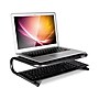 Allsop The Metal Art Jr. Monitor Stand, Pearl Black (31958)~#|#~39E5CE74-56BB-4939-BF55E24379D78721_sc7